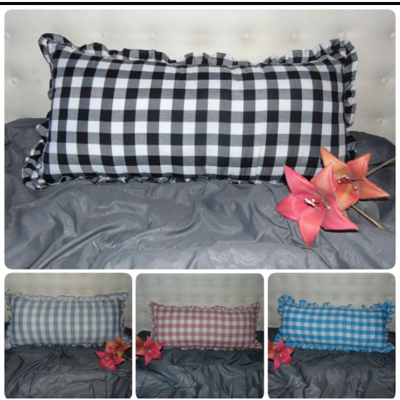 SARUNG BANTAL/GULING MURAH HALUS EMBOS POLOS