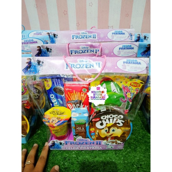 Snack Ultah Premium/Premium Snack Ultah/Bingkisan Snack / Goodiebag Snack /Snack Ultah Murah