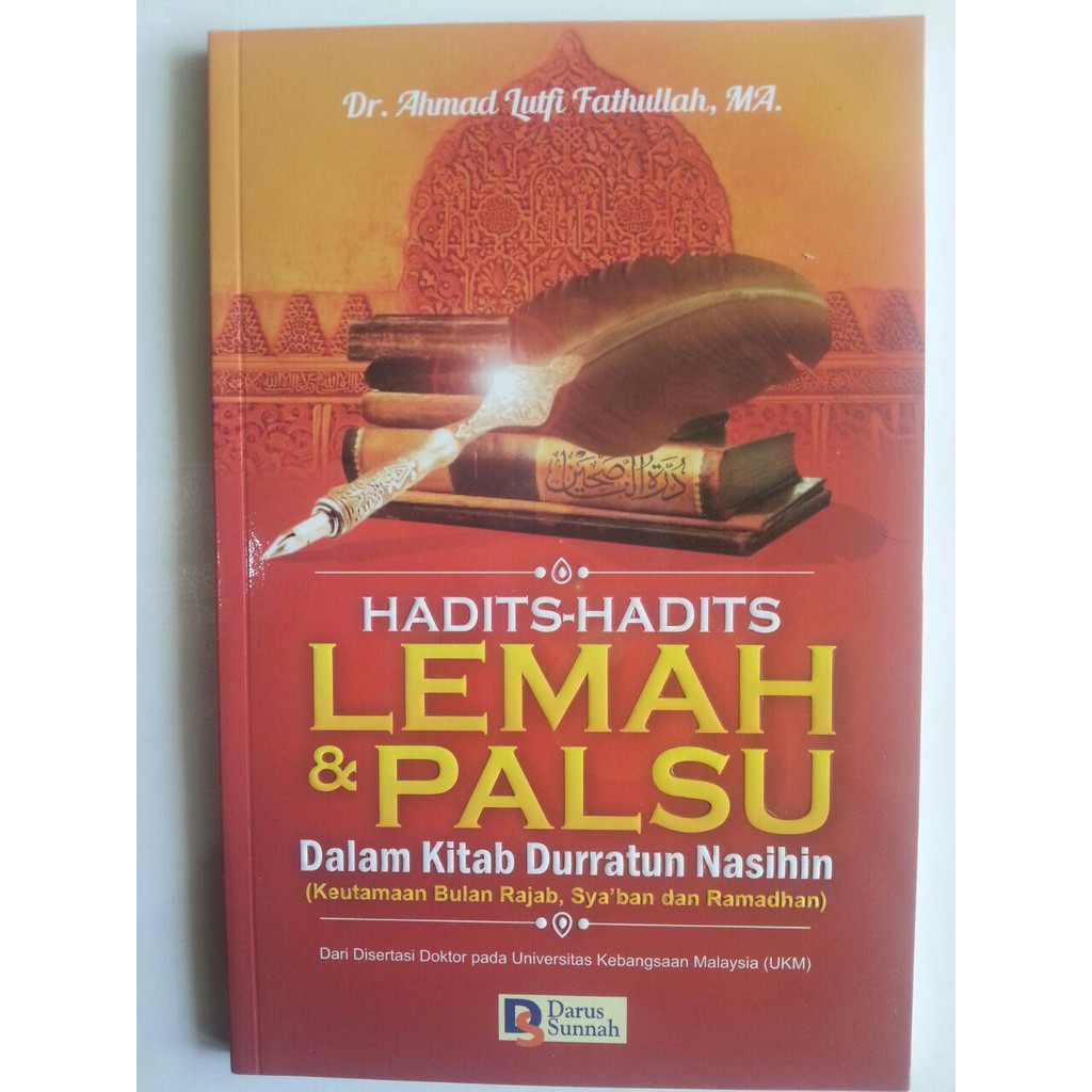 Buku Hadits Hadits Lemah Dan Palsu Dalam Kitab Durratun Nasihin Shopee Indonesia