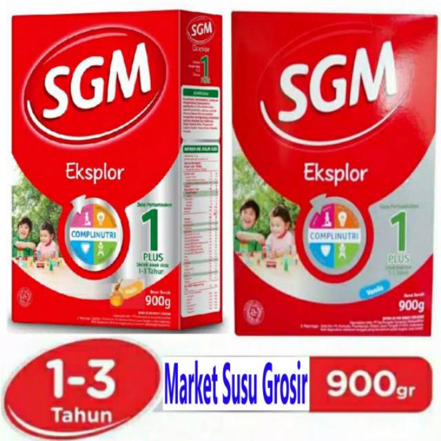 Susu Sgm 1+ rasa vanila / madu 900gr | Shopee Indonesia