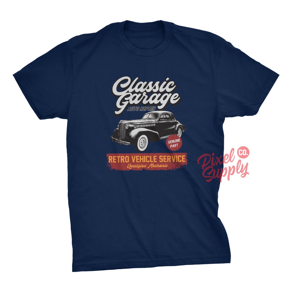 Kaos Mobil Klasik Classic Garage Kaos Vintage Retro Classic Kaos Distro Premium Original