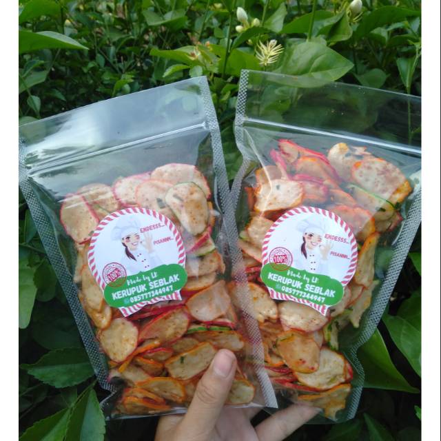 

Kerupuk seblak endels