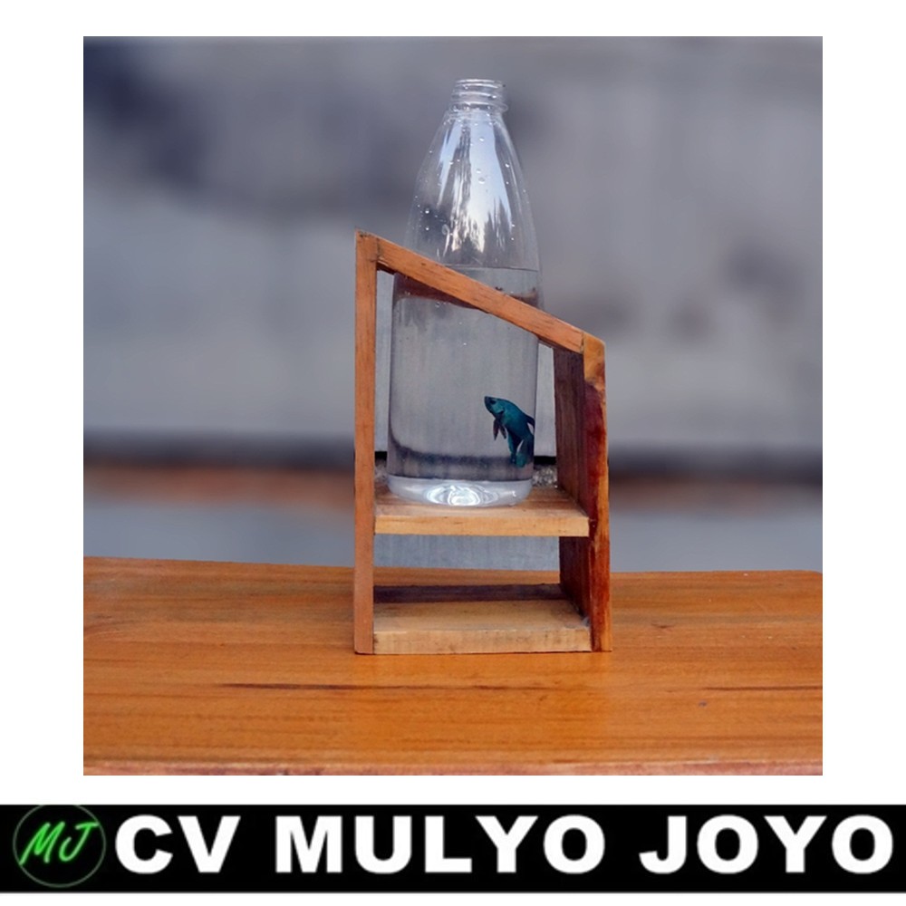 Pot Botol Plastik 01 - Pot Botol Ikan Cupang`