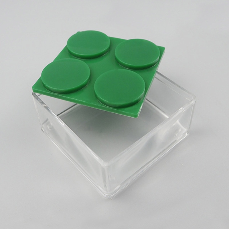 SIY Silicone Multilayer Storage Box for w/ Lid Mold Set for Epoxy Resin Casting Stackable Stationery Jewelry Trinket Hol