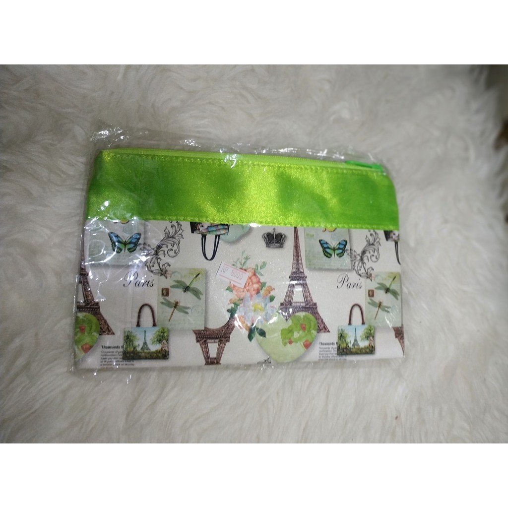 DK08 Dompet Kulit Kosmetik Premium 23x15cm PU