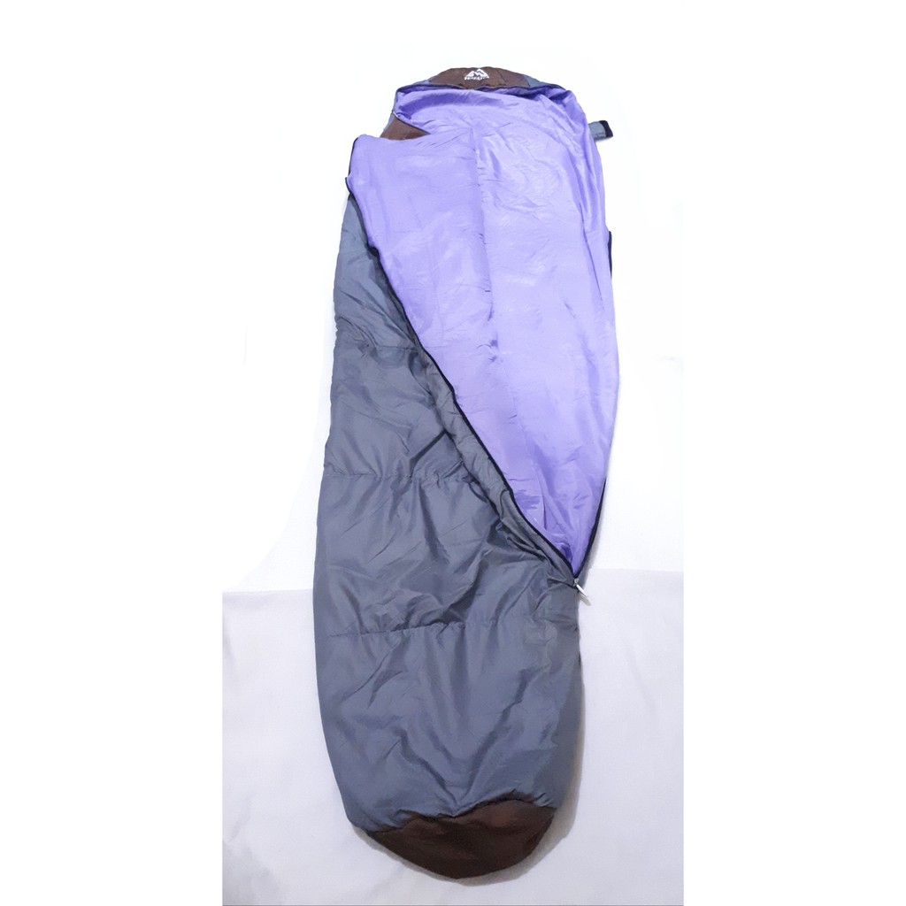 【Warna Dipilih】Sleeping Bag Polar &amp; Hammock` Dacron 4 Oz | WATERPROOF | Bulu | Bantal` SleepingBag
