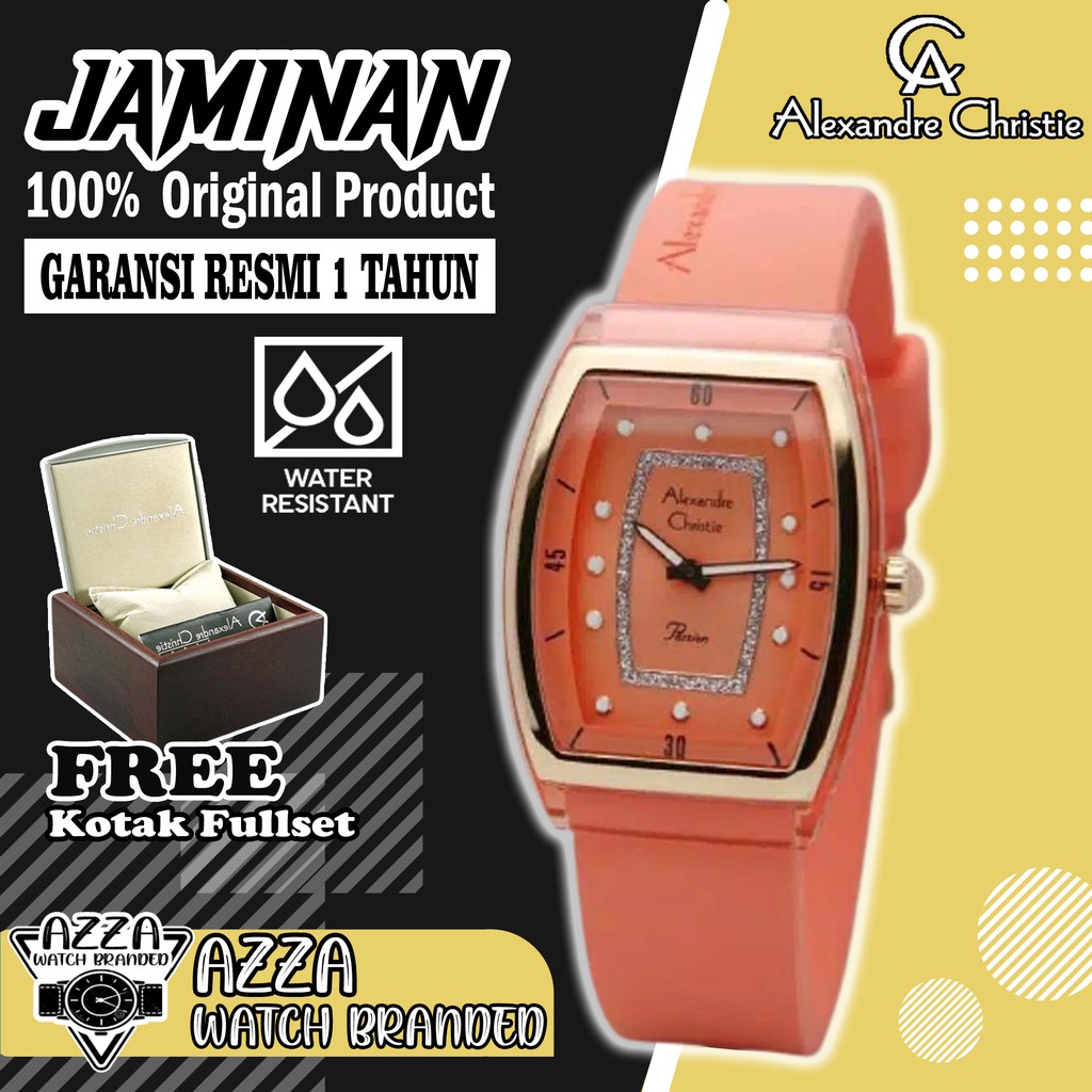 Alexander Christie Wanita jam Tangan Alexander Alexander christie wanita Original AC 2847