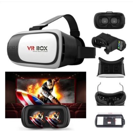 [SJE] VR Box 3D Virtual Reality Glasses Kaca Mata