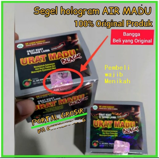 URAT MADU Black Original- terbaru URAT MADU asli- jamu kuat - suplemen kuat - Obat kuat -Kapsul Kuat