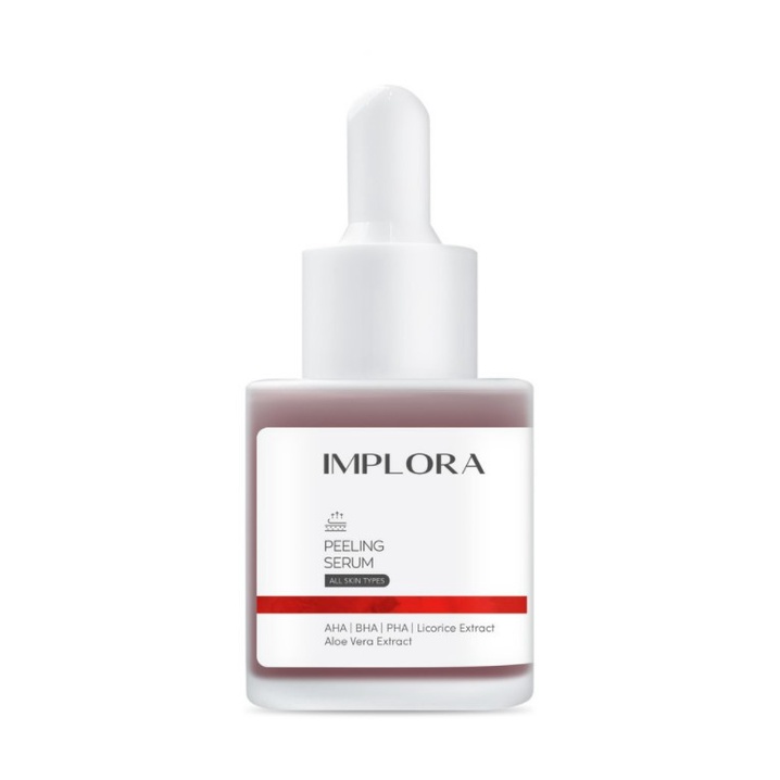 Implora Serum Wajah Acne / Luminous Brightening / Midnight / Peeling 20 ml-PEELING Merah