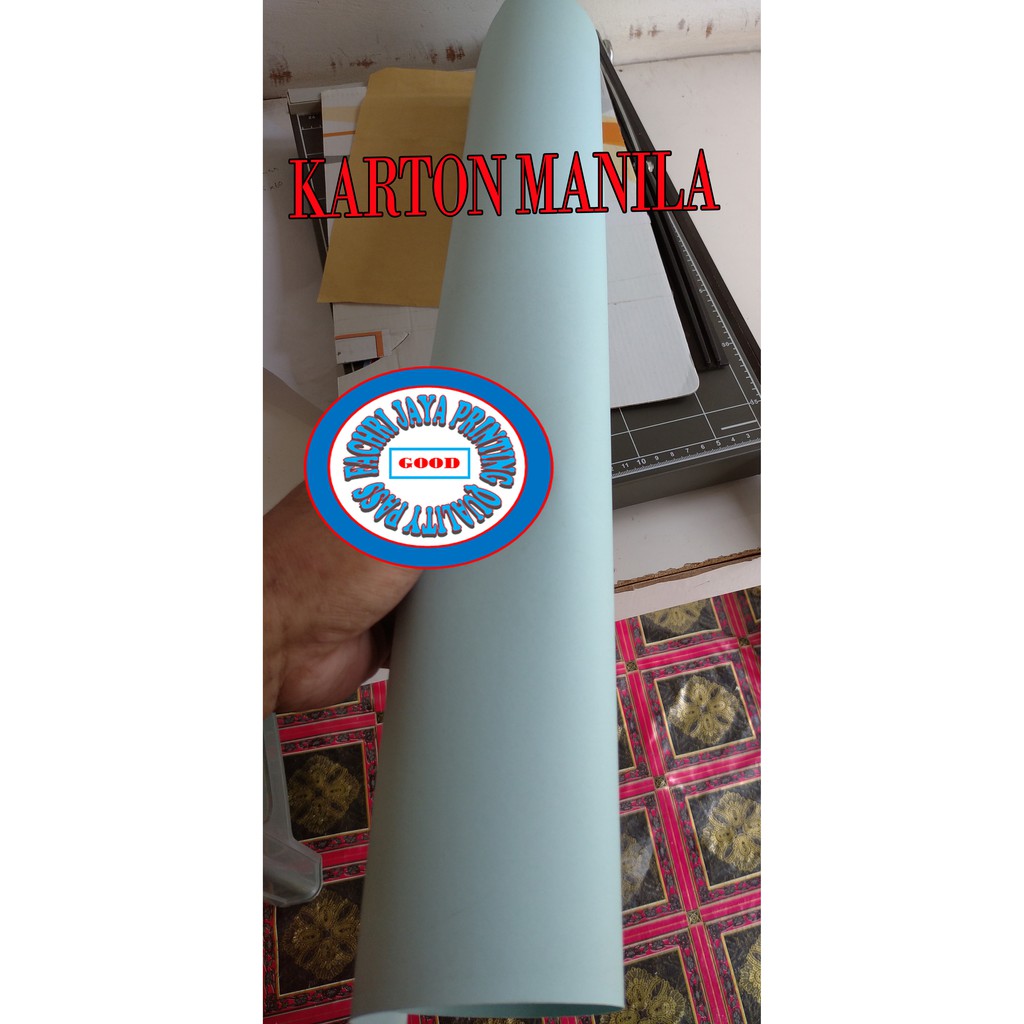 

KERTAS KARTON MANILA BC BIRU PUTIH PINK ISI 10 LEMBAR / PCS