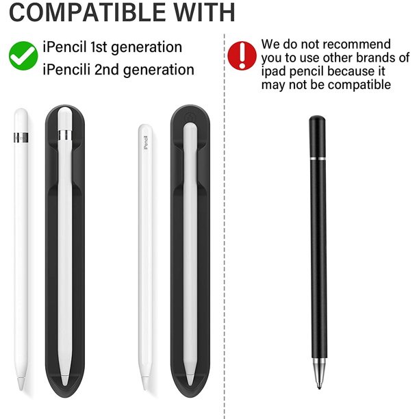 Stylus Pen Holder Touch Screen Capacitor Self Adhesive Grip Silicone