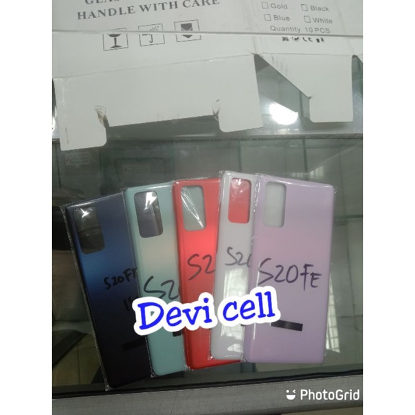 BACKDOOR BACKCOVER CASING TUTUP BELAKANG SAMSUNG S20FE S20 FE ORIGINAL