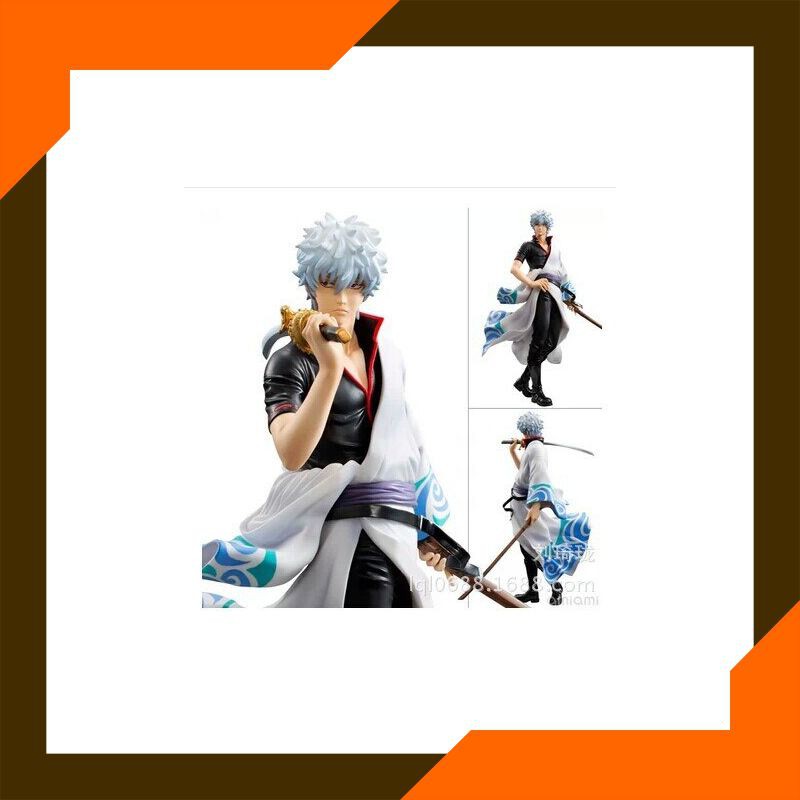 Action Figure Terbaru 22 Cm Gin Tama Gintama Sakata Gintoki Action Figure Jiwa Perak, Pvc Brinquedos