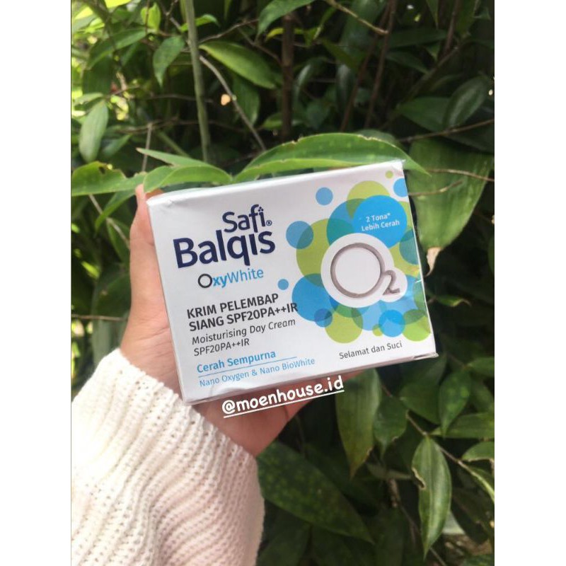 Safi Balqis Oxywhite Krim Pelembab Siang SPF20PA++IR