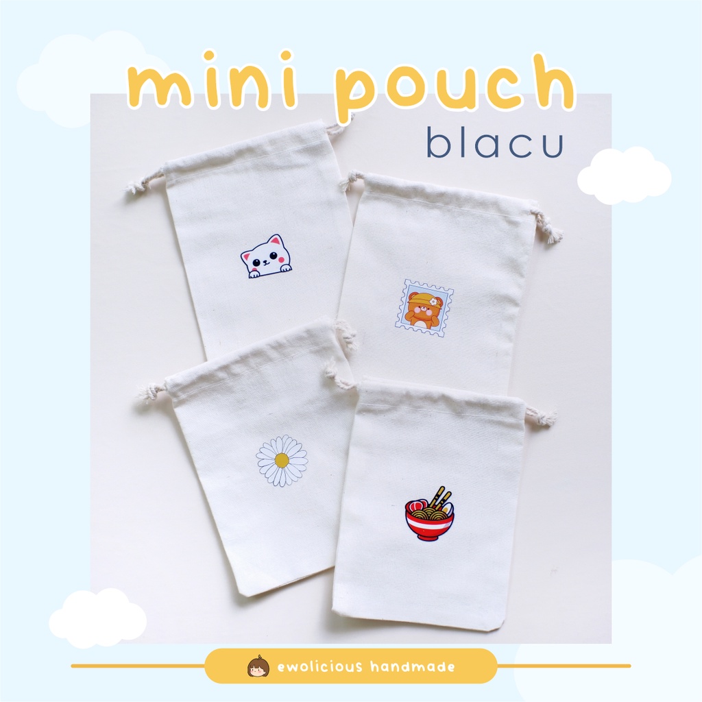 Pouch Serut Karakter by Ewolicious | Pouch Blacu