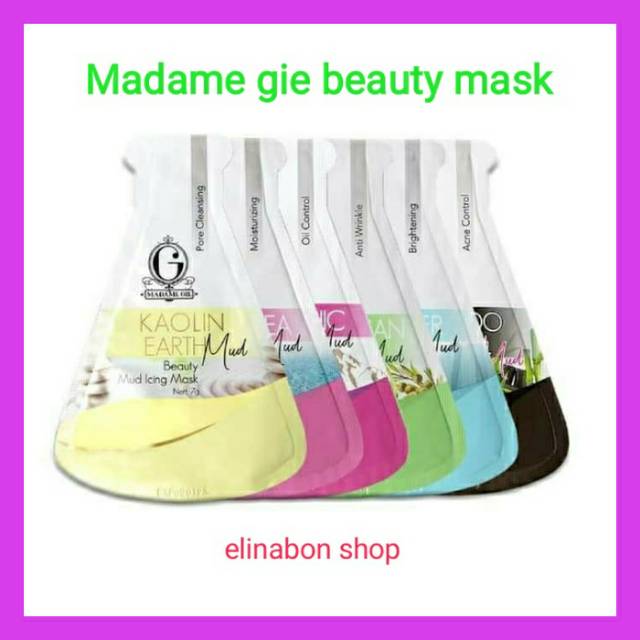 Madame Gie mud icing beauty mask