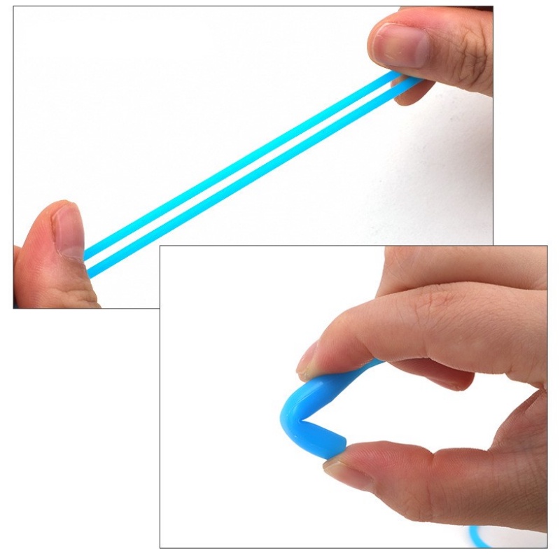 1 Pc Tali Rantai Kacamata Bahan Silikon Elastis Anti Hilang Untuk Travel