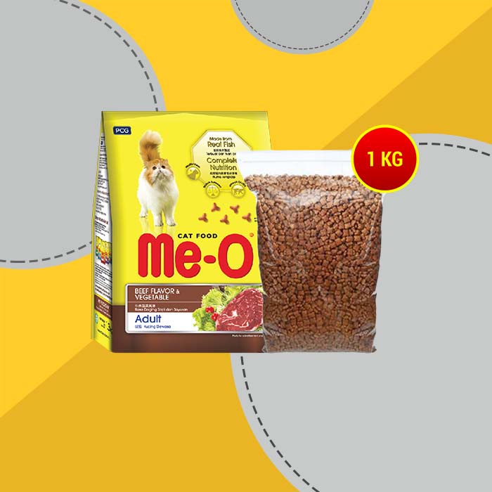 Makanan Kucing Me-O Repacking Cat Food Meo 1 KG