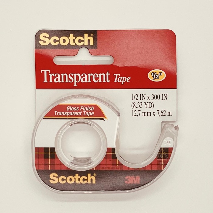 

Kusus Hari Ini 3M Isolasi Solatip Transparan Scotch 144Ss Bagus