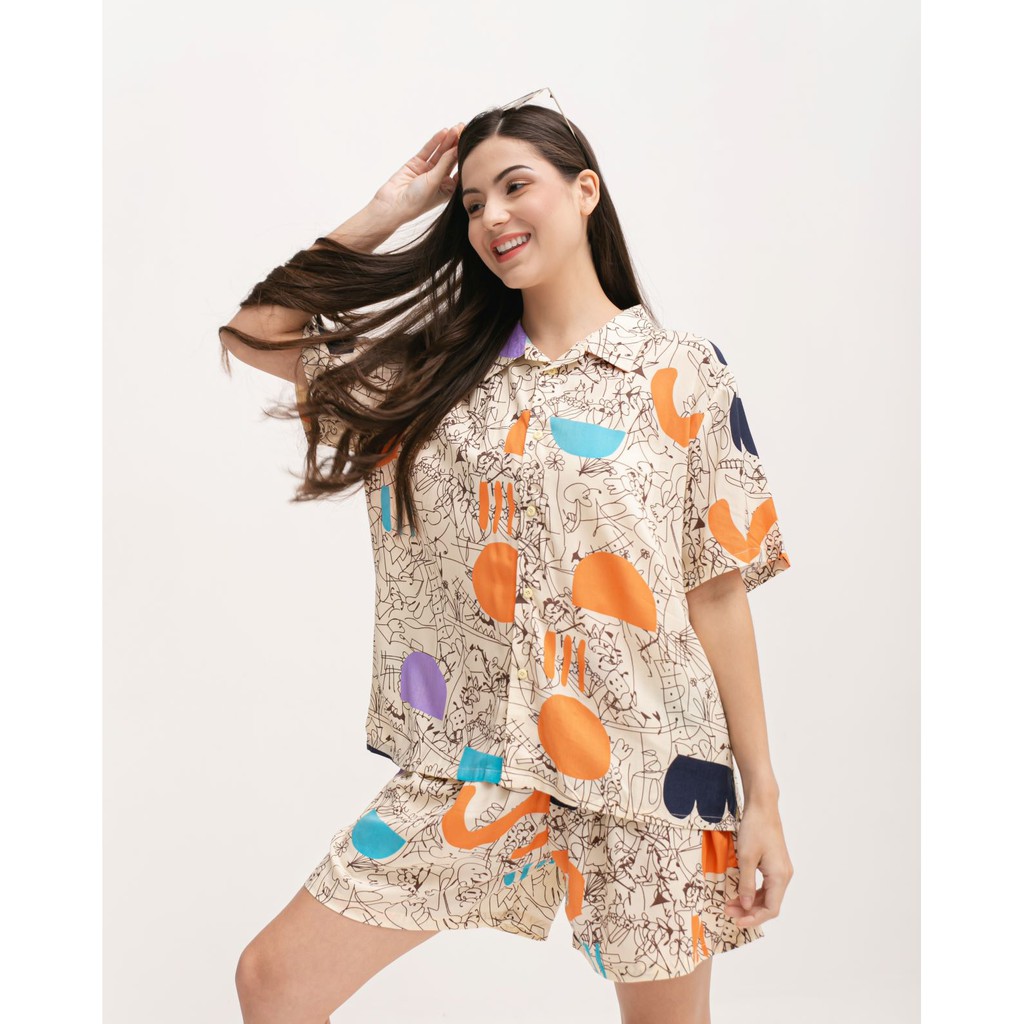 Keiko Short Pajamas cukobo.id