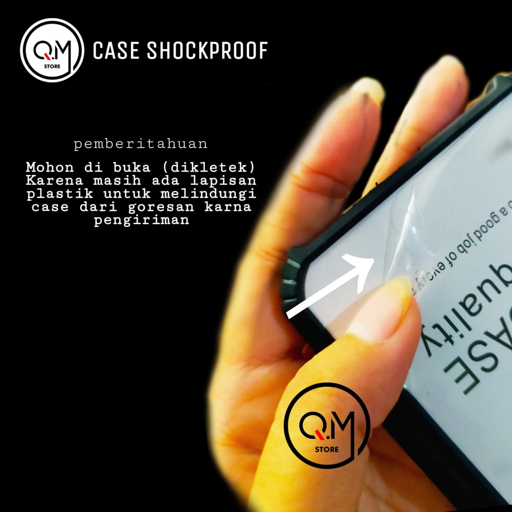 Case Xiaomi Redmi Note 11 Pro Airbag Shockproof Transparent