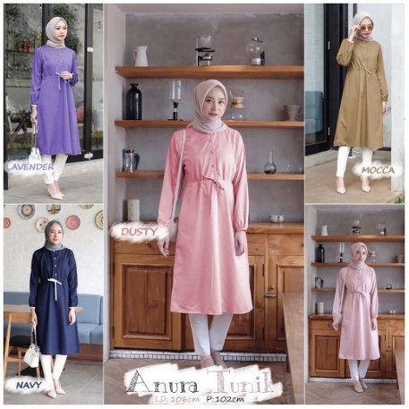 DISKON BAJU TUNIK MUSLIM | tunik wanita | TUNIK MUSLIMAH TERBARU TUNIK ALA KOREA ARAB INDIA ANURA