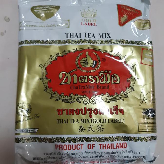 

TERMURAH Thai Tea Mix GOLD LABEL Chatramue Brand 400 gr TH054
