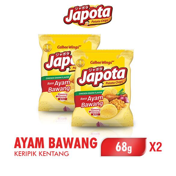 

Japota Keripik Kentang Ayam Bawang 68 gr x 2 pcs