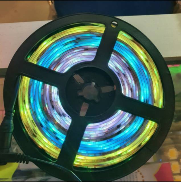 LED Warna STRIP Flexibel 5050 RGB 5 Meter IP 65 12 Volt Grade A