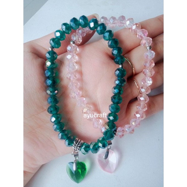 tasbih kristal isian 33butir (1pcs)