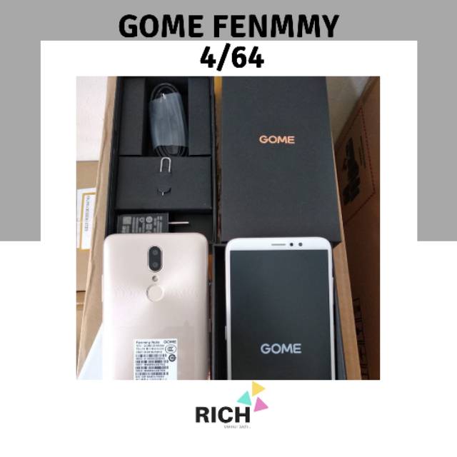 Gome Fenmmy Note 4Gb/64Gb Garansi Distributor 1 Tahun