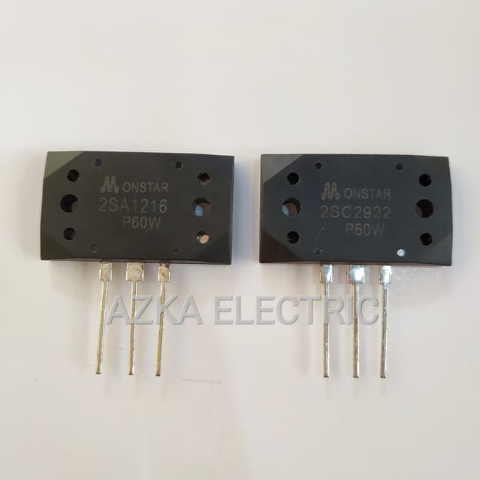 

Order Langsung Transistor Monstar 2SC2922 & 2SA1216 P60W Diskon