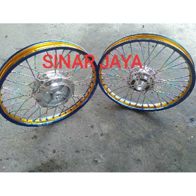 Velg jari tdr kepang rx king jup mx vixion ninja satria fu jup z vega r zr mio beat vario fino dll