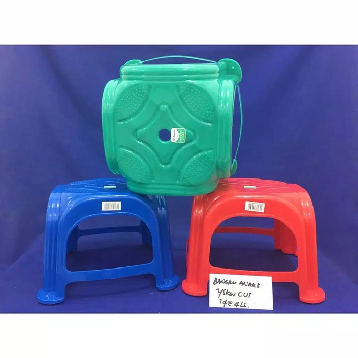 Termurah   Kursi Plastik Mini / Kursi Anak / Kursi Plastik / Bangku Plastik Yoshi