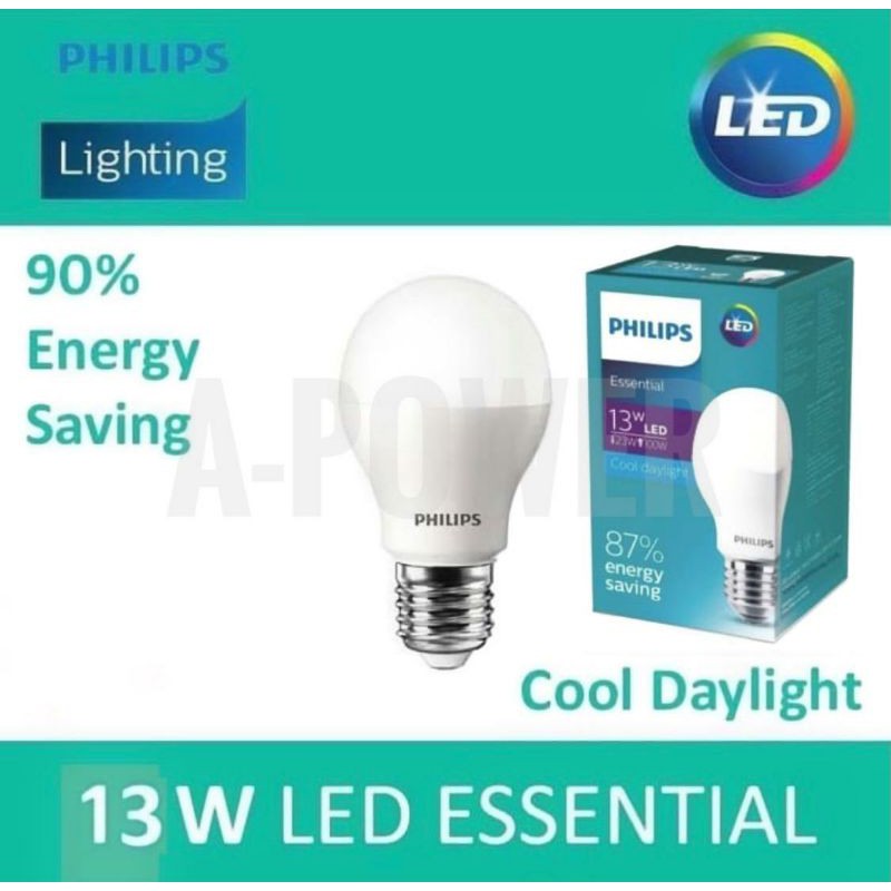 Philips - Lampu LED Essential 13W (Putih)