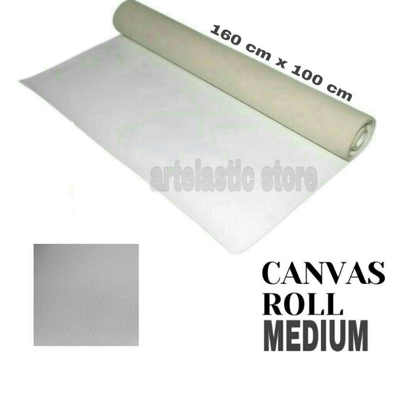 

KANVAS LUKIS ROLL HEMAT 160 CM X 100 CM KUALITAS MEDIUM