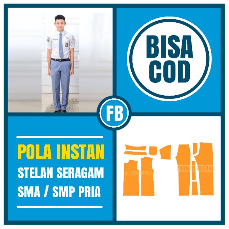 Harga SERAGAM SEKOLAH SMP BAJU LENGAN PANJANG BAHAN OXFORD - Harga