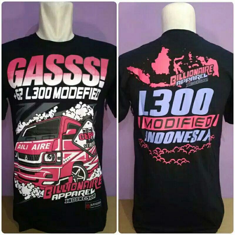 Kaos Driver Pick Up L300 Indonesia