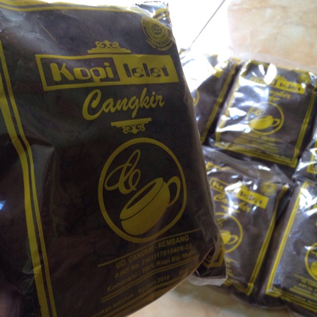 

Kopi lelet rembang lasem kopi hitam asli murni