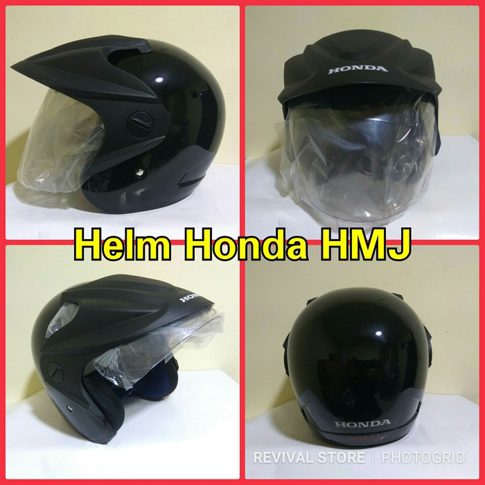 Helm Honda HMJ half face