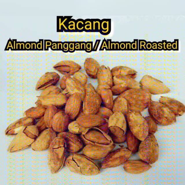 

Kacang Almond panggang original 250gr