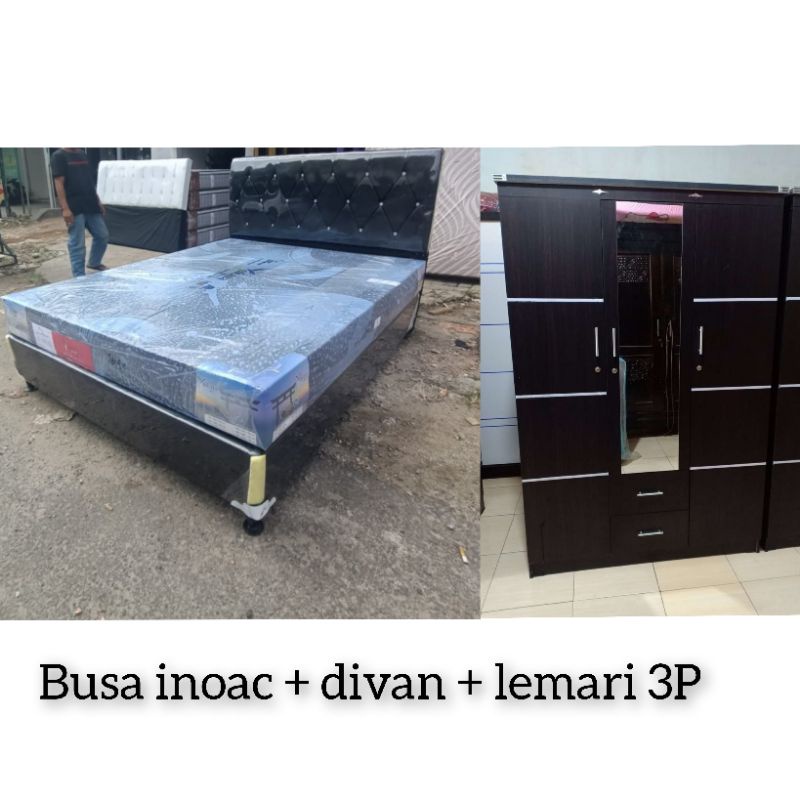 Set kasur + Lemari RZ 3P