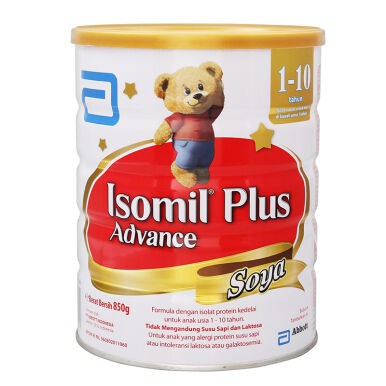 

PROMO!! ISOMIL PLUS ADVANCE SOYA 1-10 TAHUN TIN 850G / 850 G