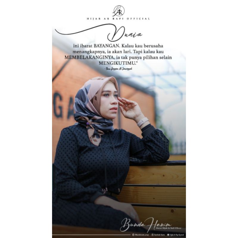 Hijab Arrafi AR 392 D