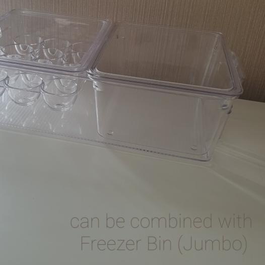 ❆ Kitchen Freezer Food Storage Container (Stackable) Kulkas ➽