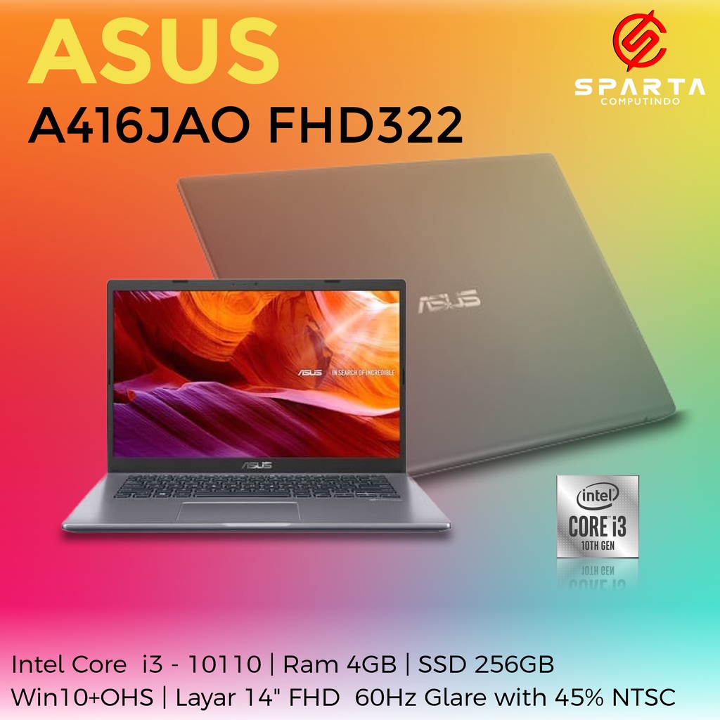 Laptop Asus A416JAO-FHD322 New Garansi Resmi