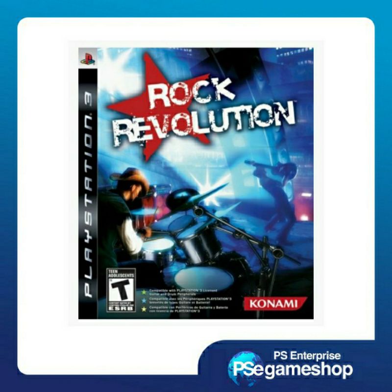 Ps3 Rock Revolution ( Eng / noseal )preloved