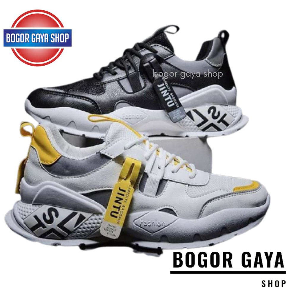 Sepatu Sneakers Jintu Pria/sepatu pria terbaru