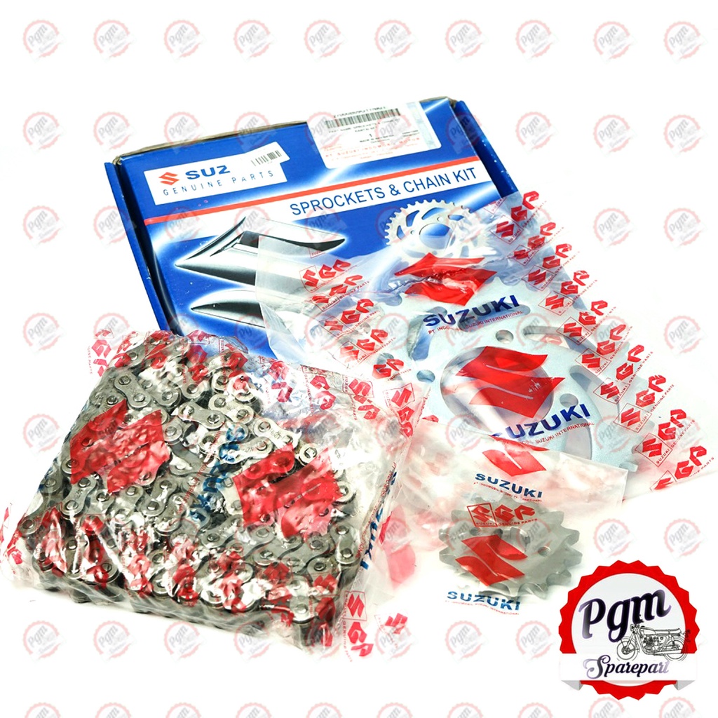 Gear Paket Satria FU 150 Gear Set Rantai Suzuki Satria FU 150 Karbu